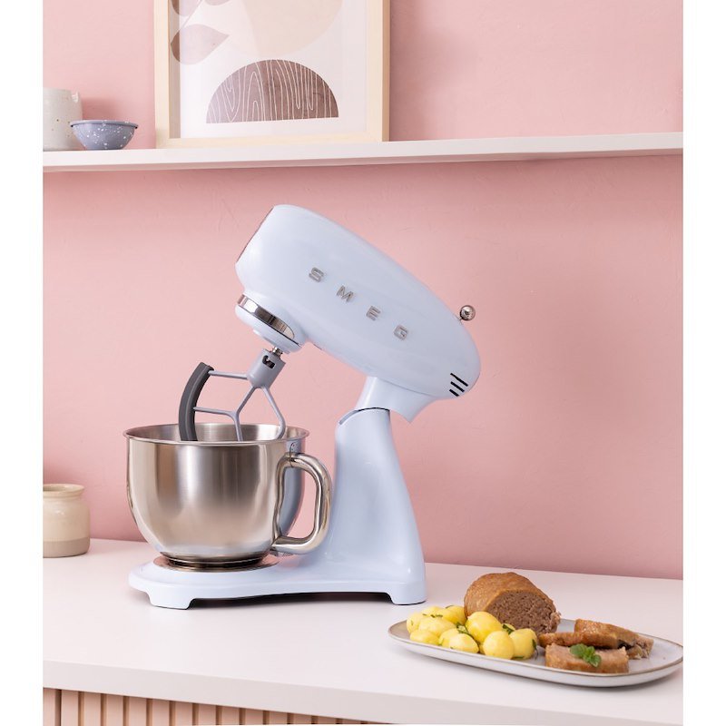 Smeg Impastatrice Full Color 50's Style Smf05pbeu Azzurro