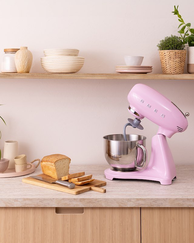 Smeg Impastatrice Smf05pkeu Rosa