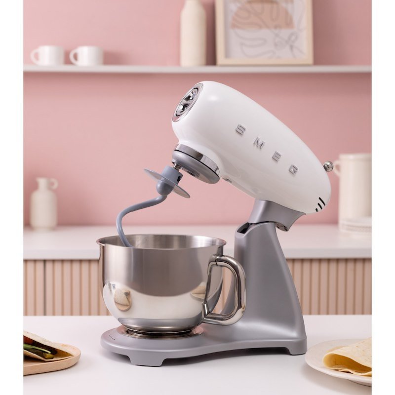 Smeg Impastatrice Smf04wheu Standard 50's Style Bianco