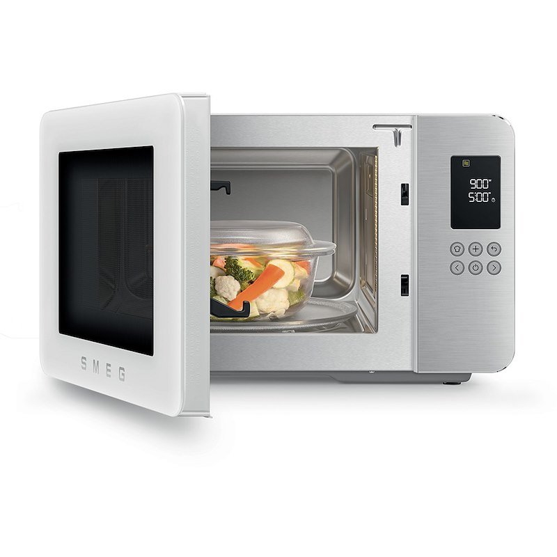 Smeg Forno a Microonde con Grill Moc01whmeu Bianco Opaco