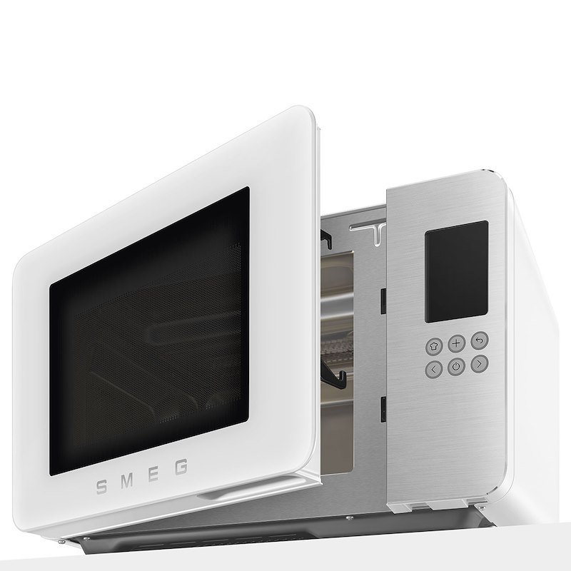 Smeg Forno a Microonde con Grill Moc01whmeu Bianco Opaco