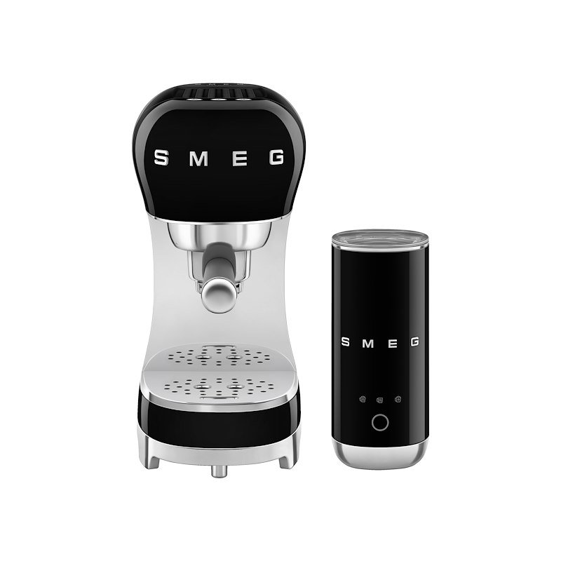 Smeg Macchina da caffè Ecf12bleu Nero