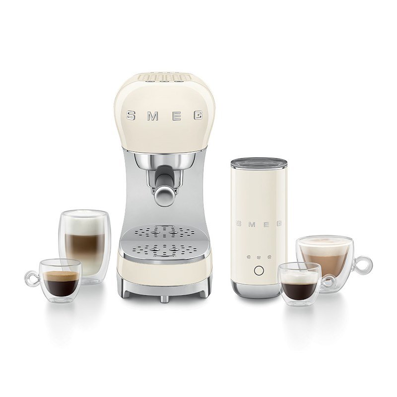 Smeg Macchina del caffè Ecf12creu Crema