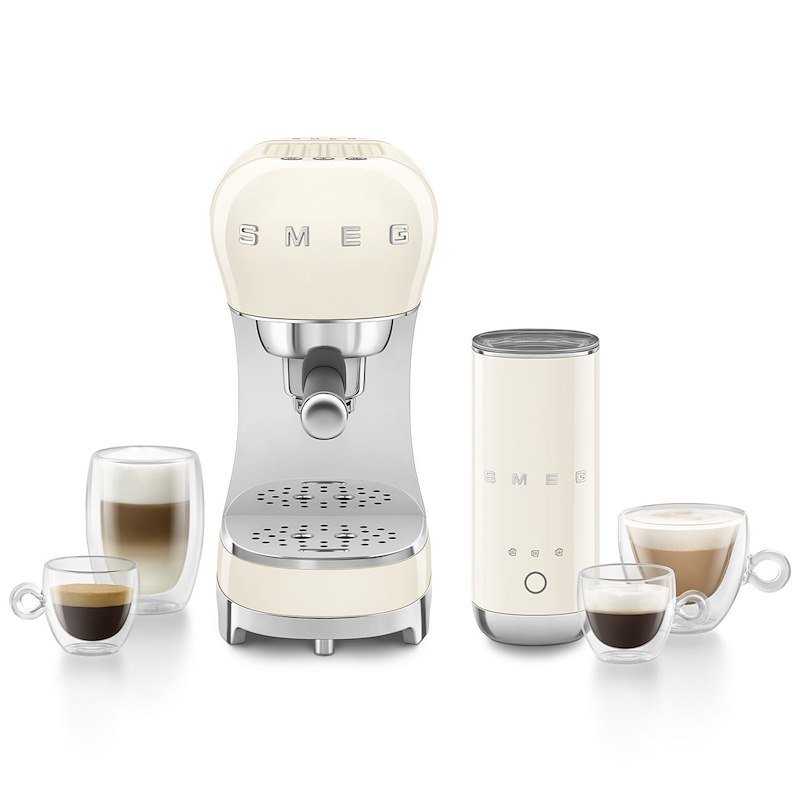 Smeg Macchina del caffè Ecf12creu Crema