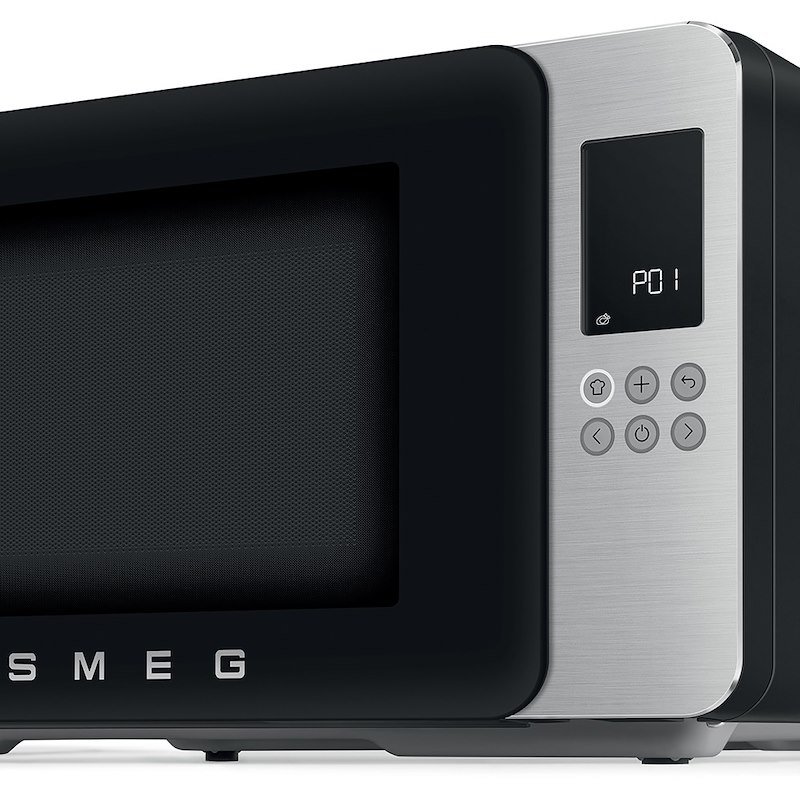 Smeg Forno a Microonde con Grill  Moc01blmeu Nero Opaco