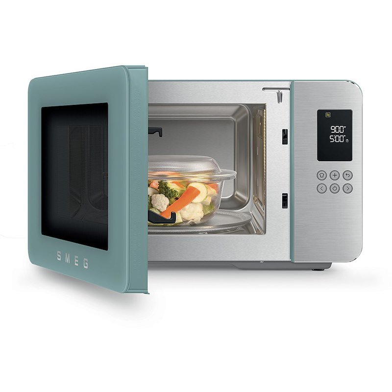 Smeg Forno a Microonde con Grill Moc01egmeu Verde Smeraldo