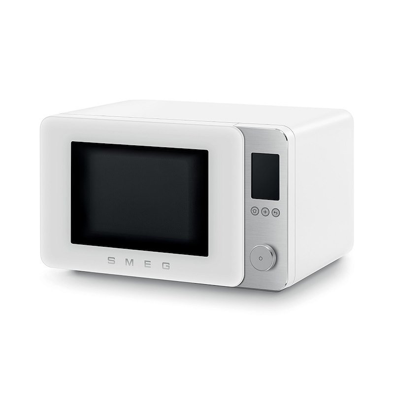 Smeg Forno a microonde combinato Moc02whmeu Bianco