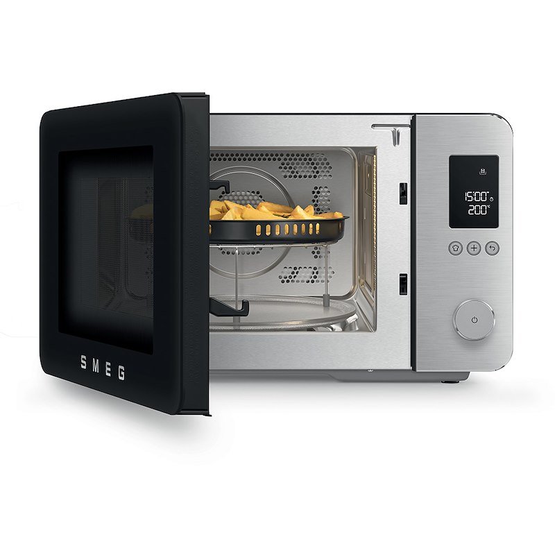 Smeg Forno a microonde combinato Moc02blmeu