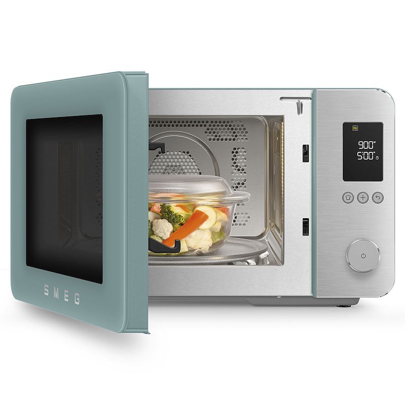 Smeg Forno a Microonde con Grill Moc02egmeu Verde Smeraldo