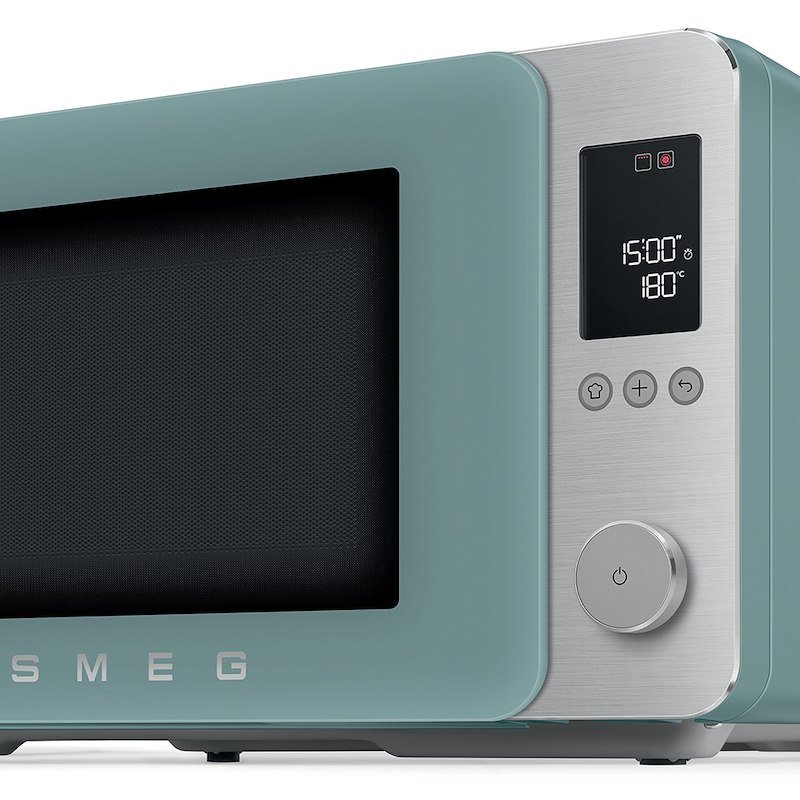 Smeg Forno a Microonde con Grill Moc02egmeu Verde Smeraldo
