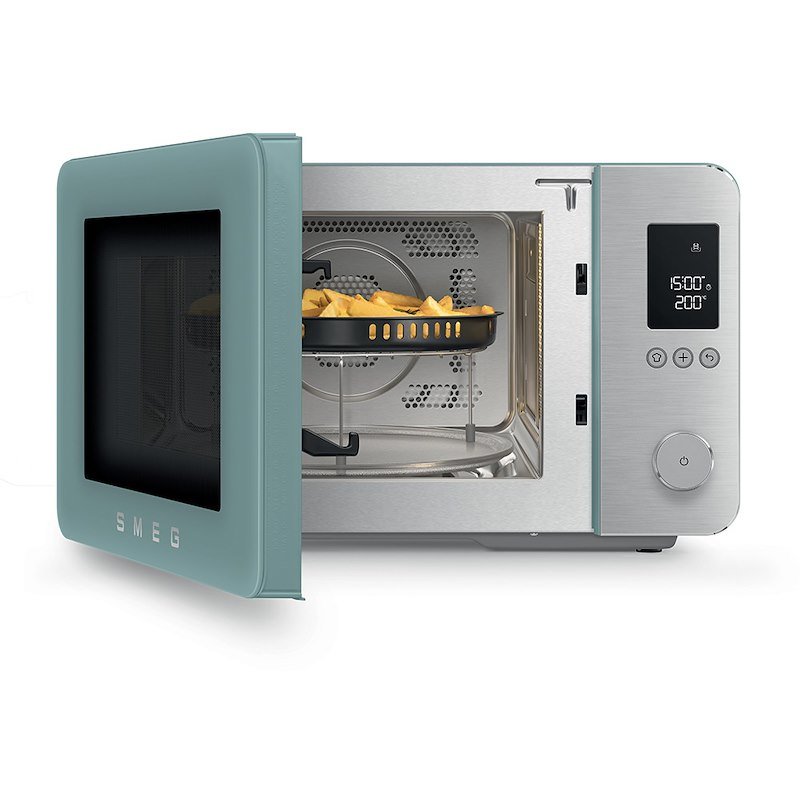 Smeg Forno a Microonde con Grill Moc02egmeu Verde Smeraldo