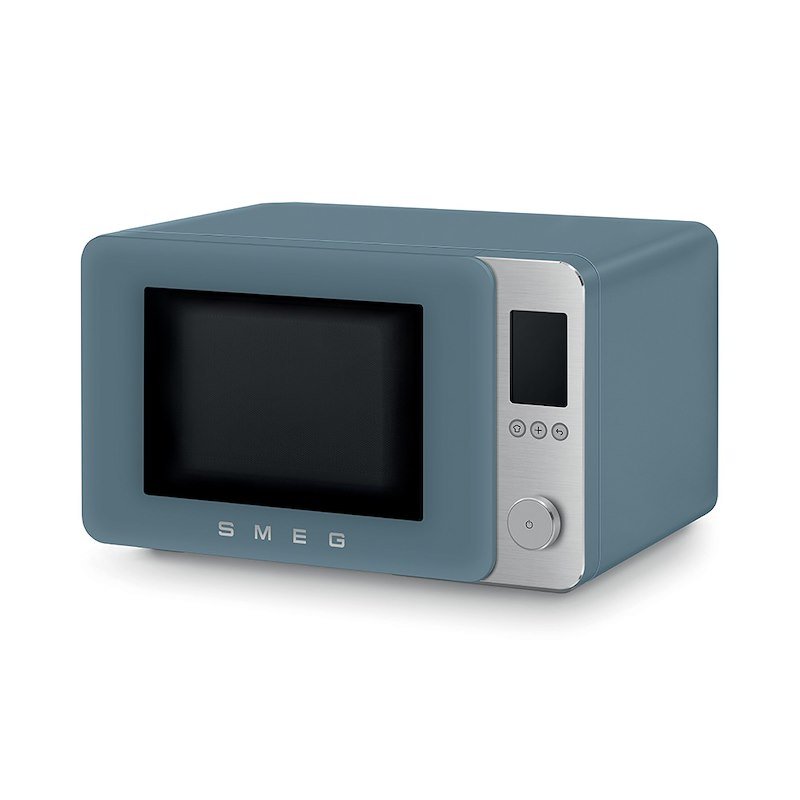 ìSmeg Forno a Microonde con Grill Moc02sbmeu Blu Tempesta