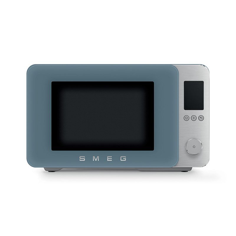 ìSmeg Forno a Microonde con Grill Moc02sbmeu Blu Tempesta