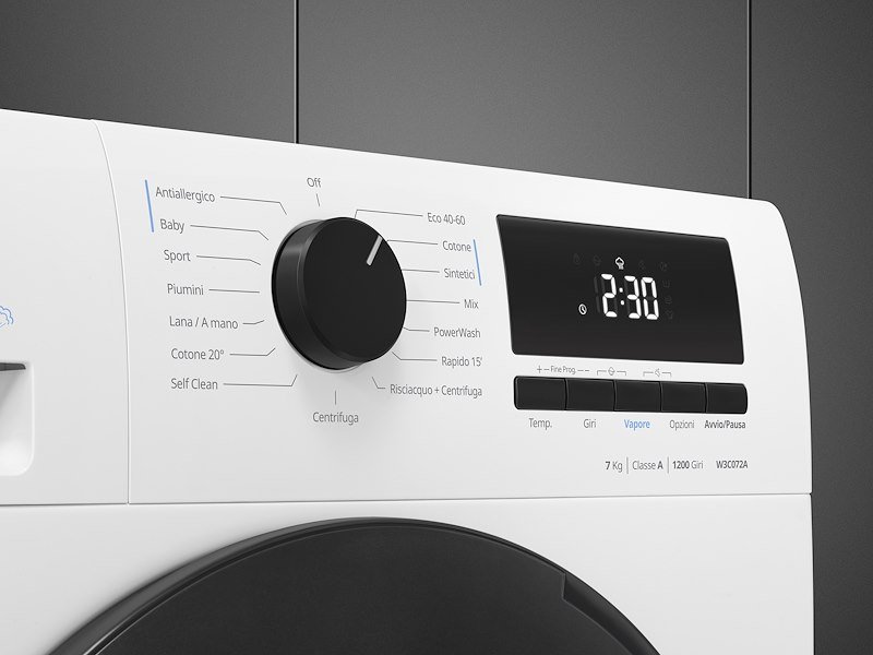 Smeg Lavatrice Slim 7kg W3c072a Bianco