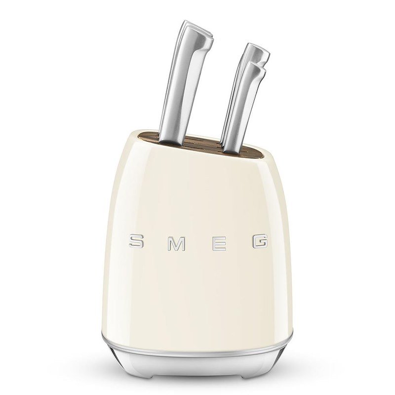 Smeg Ceppo con coltelli 50'S Style KBSF02CR Panna Lucido