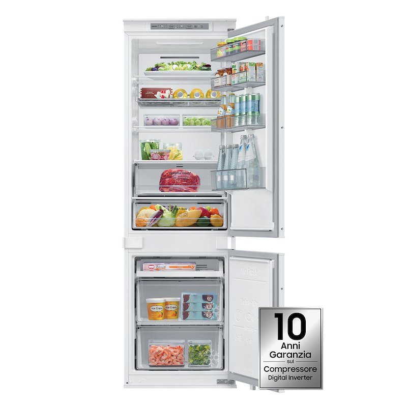 Samsung Frigorifero Combinato Incasso Brb70f26ces0ef Bianco