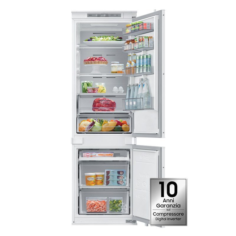 Samsung Frigorifero Combinato Incasso Brb80f26bcs0ef Bianco
