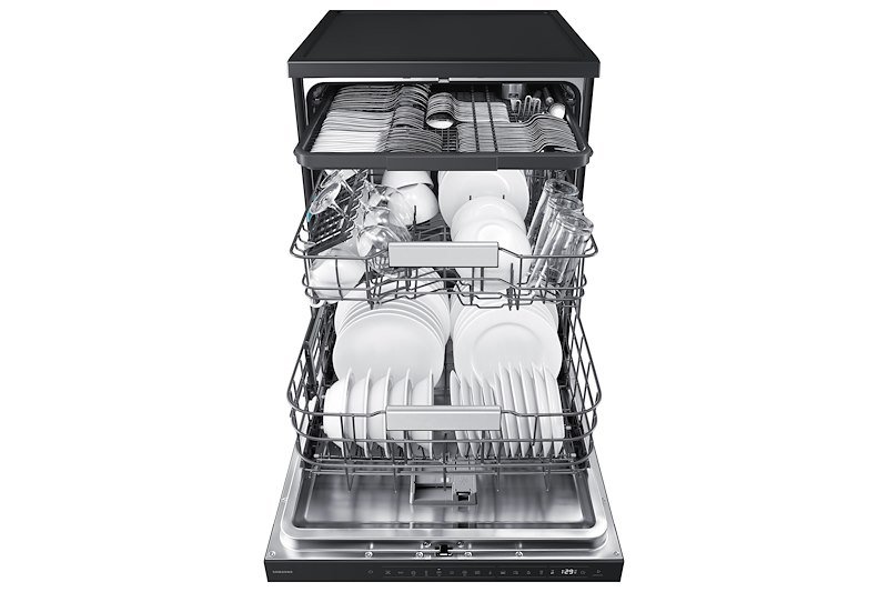 Samsung Lavastoviglie Libera Installazione Serie 80 DW80H73YAFFU1 Nero
