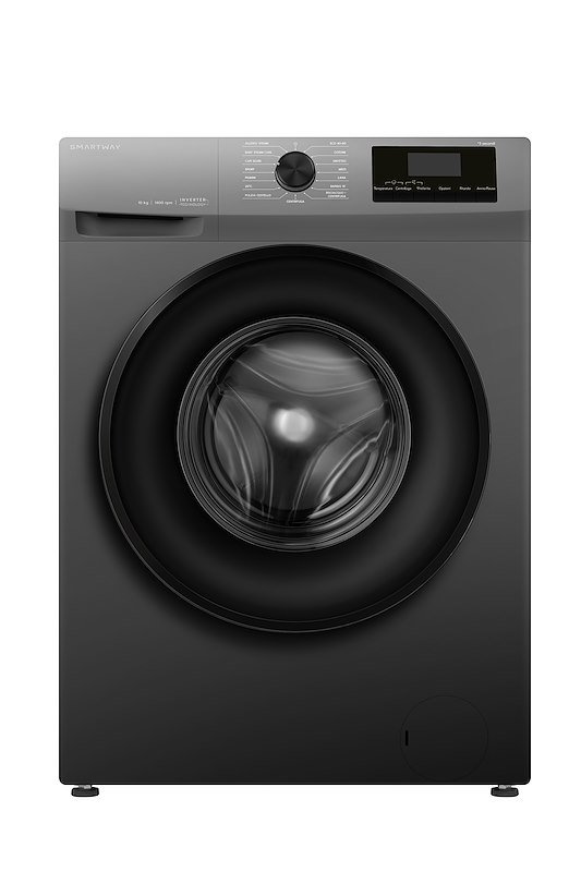 Smartway Lavatrice 10kg carico frontale Wlbhs1014mpx Nero