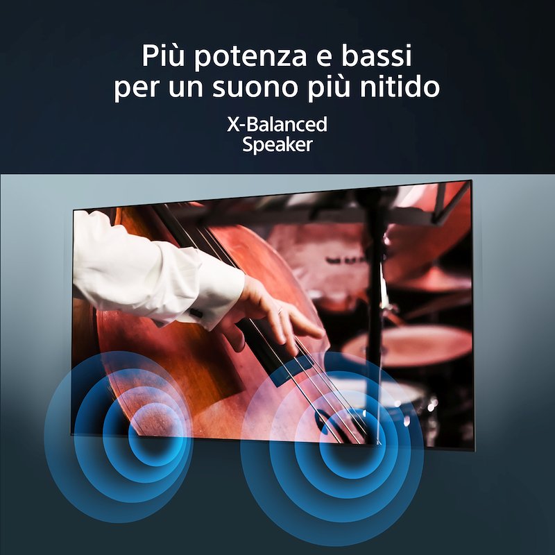 SONY Tipologia dello schermo: LED Dimensioni display :55 KD55X85LAEP Nero