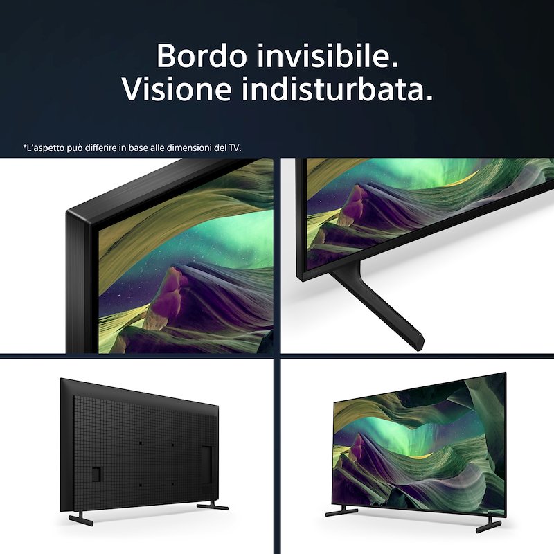 SONY Tipologia dello schermo: LED Dimensioni display :55 KD55X85LAEP Nero
