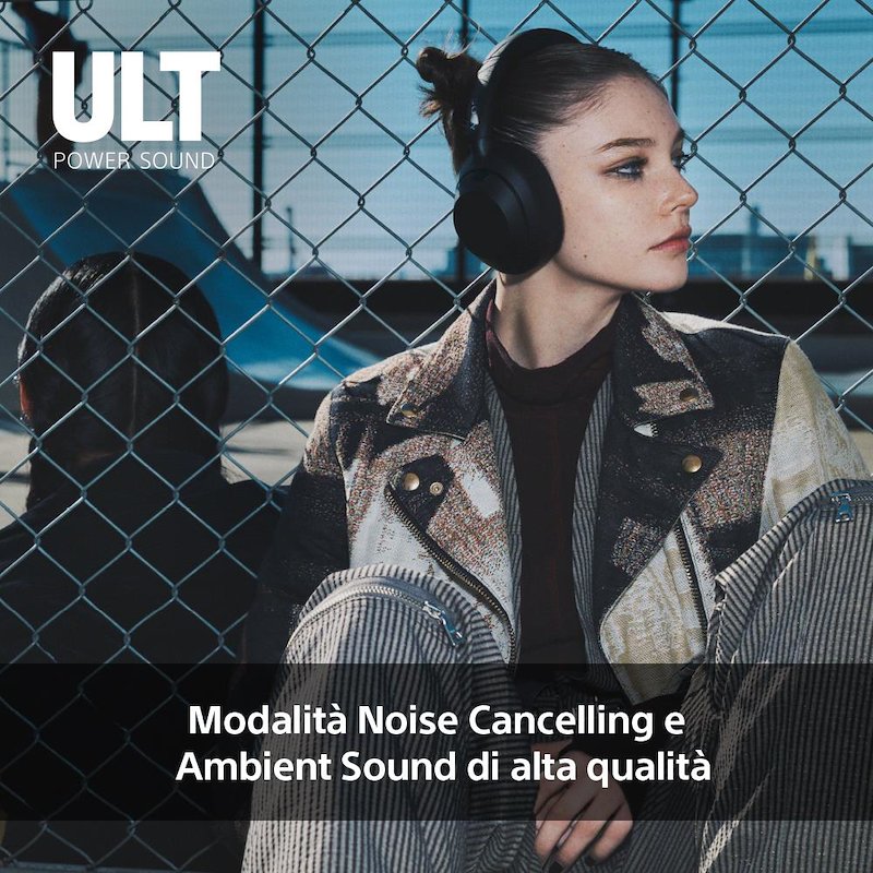 Sony Cuffie a padiglione Whult900nw.ce7 Bianco