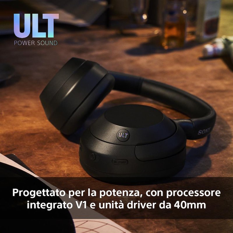 Sony Cuffie a padiglione Whult900nw.ce7 Bianco
