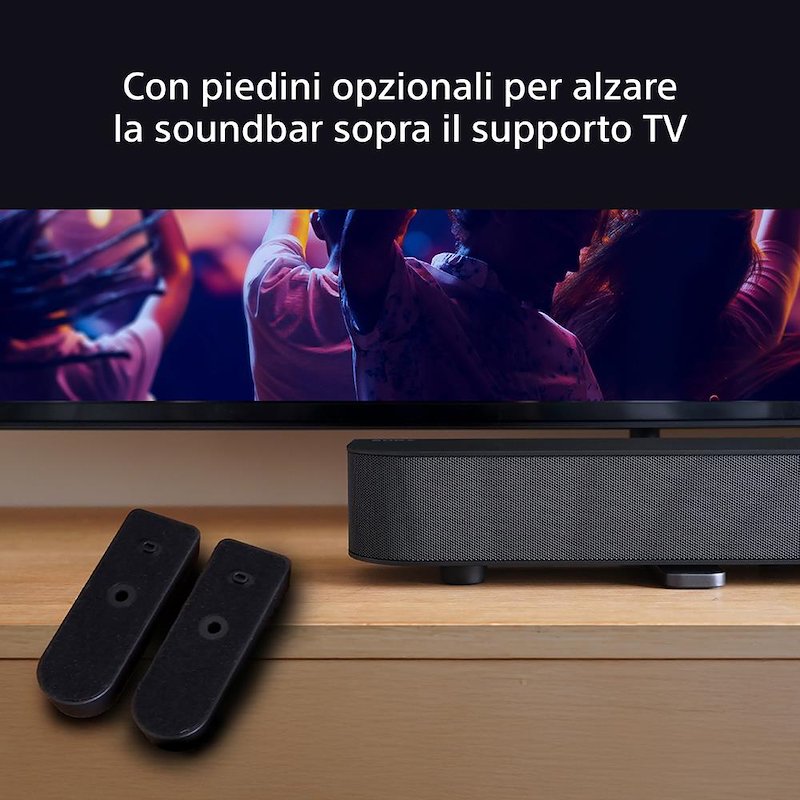 Sony Soundbar + Subwoofer 3.1.2 BRAVIA Theatre Bar 6 Htbd60.cel Nero