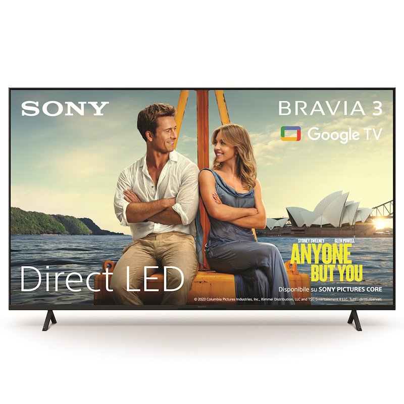 Sony TV LED 55" K55s39b.cei Nero