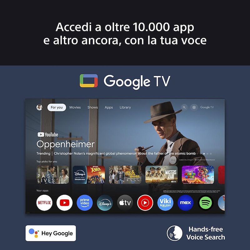 Sony TV LED 75" K75s35b.cei Nero