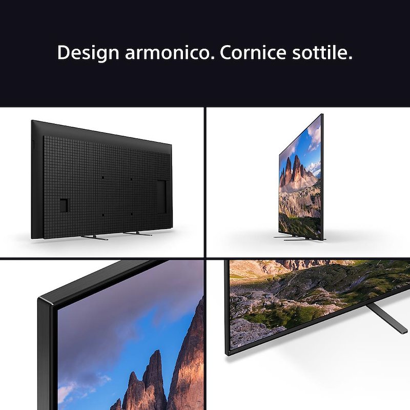 Sony TV MiniLED 85" K85xr55bp.cei Nero