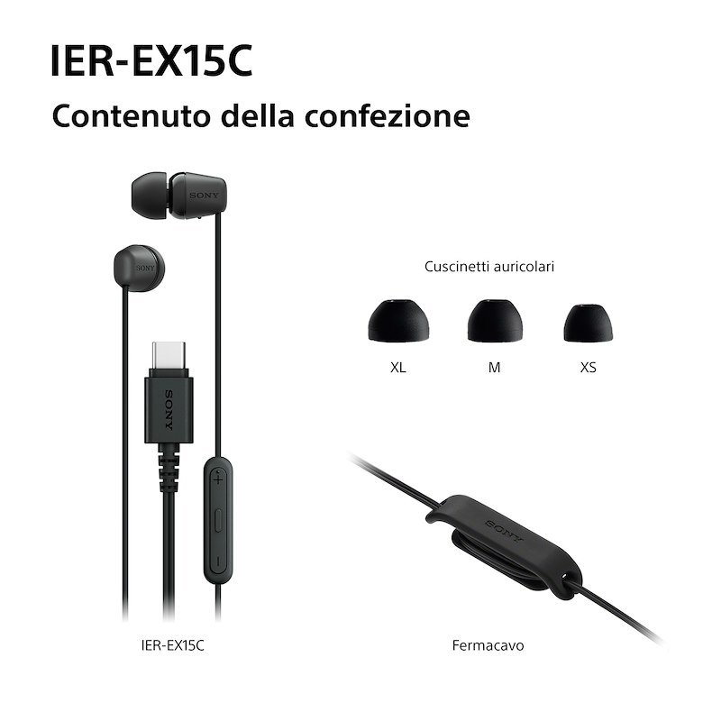 Sony Auricolari Ierex15cw.ce7 Bianco