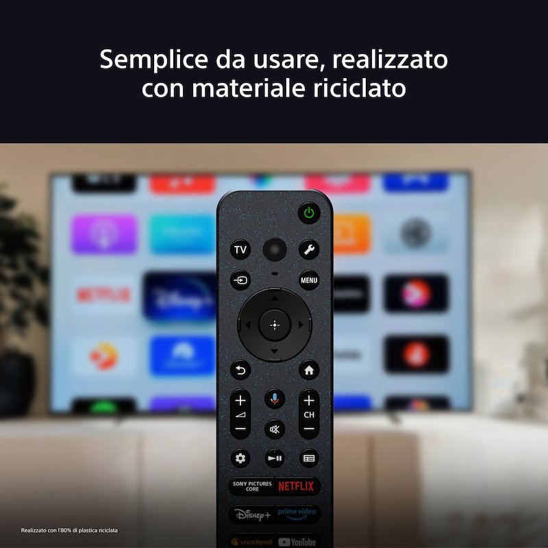 Sony TV OLED 4K 55" K55xr8apaep Nero