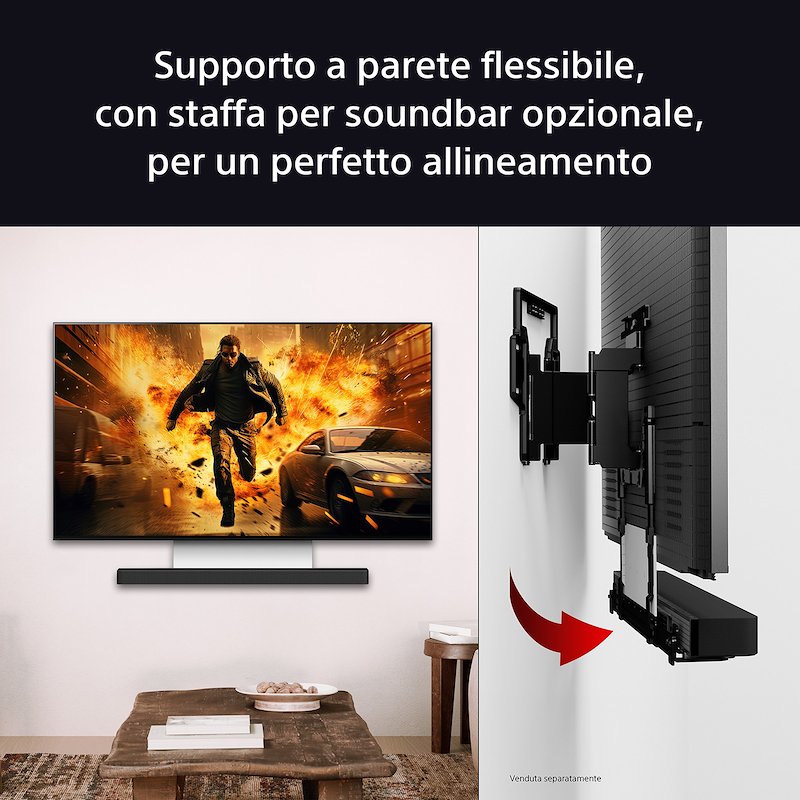 Sony TV OLED 4K 55" K55xr8apaep Nero