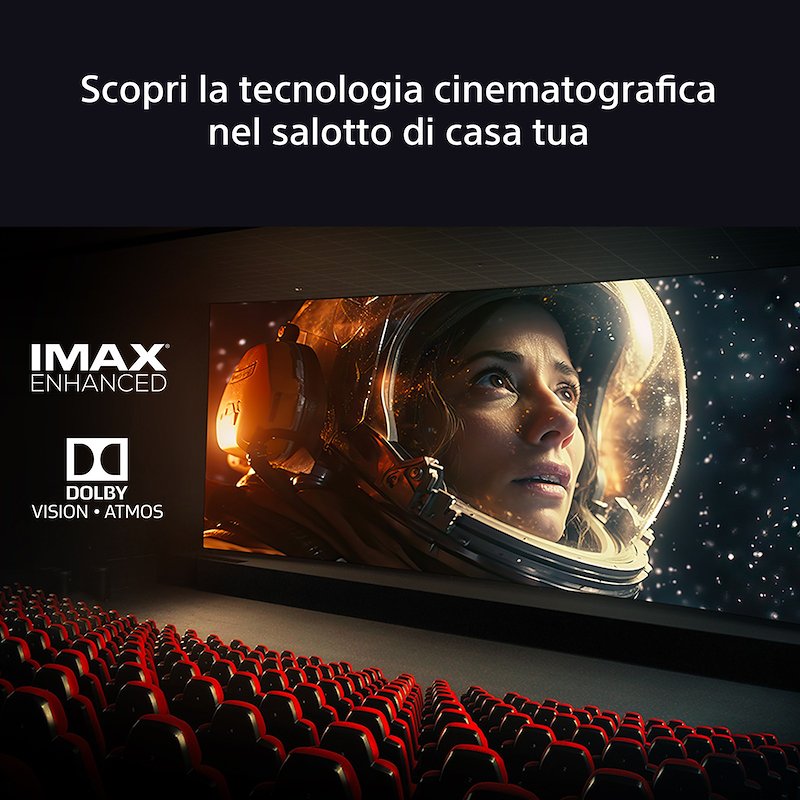 Sony TV OLED 4K 55" K55xr8apaep Nero
