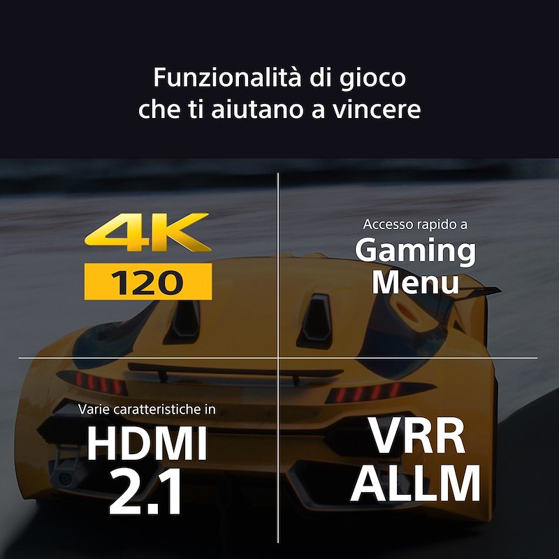 Sony TV OLED 4K 55" K55xr8apaep Nero