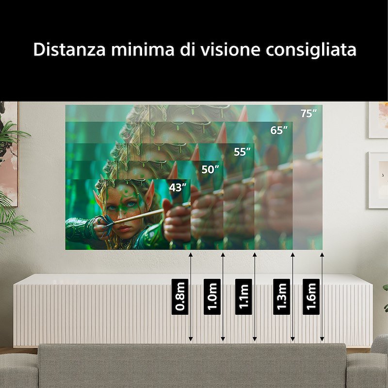 Sony TV LED 55" K55s25m2pb.cei