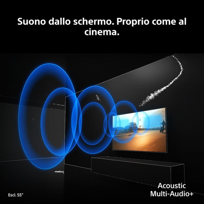 Sony TV LED RGB 55" K55xr75m2b.cei