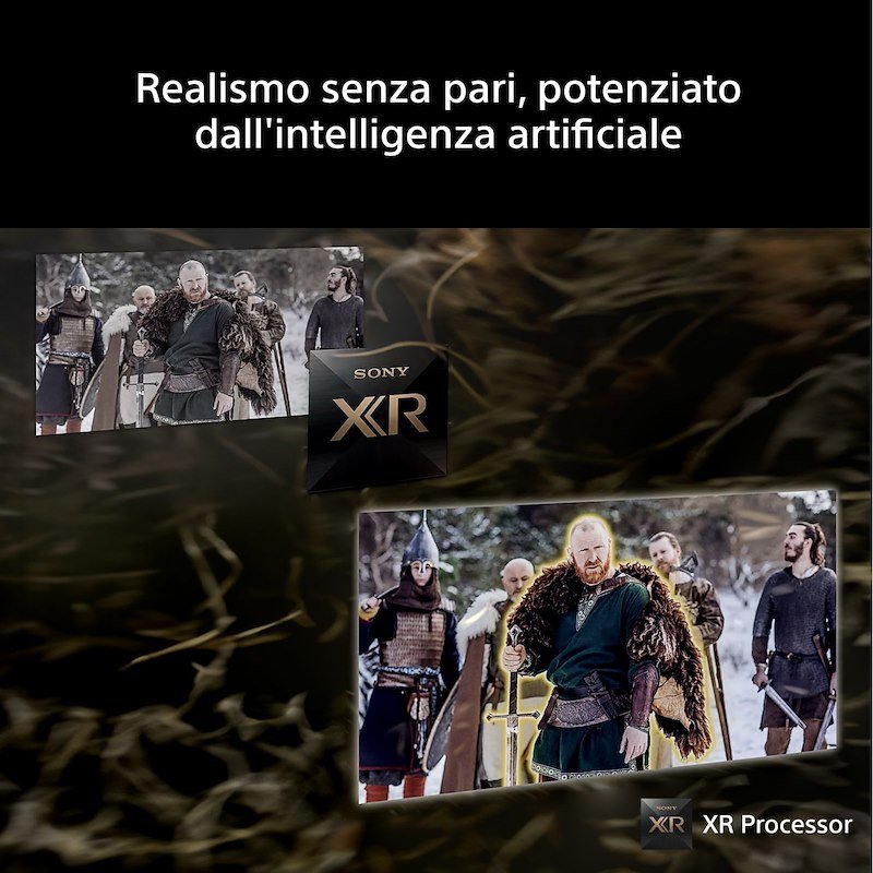 Sony TV LED RGB 75" K75xr95m2pb.cei Nero
