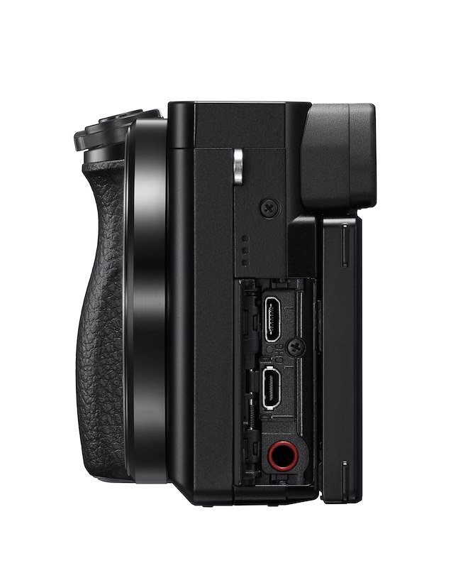 Sony Fotocamera mirrorless ALPHA 6100 + obiettivo Power Zoom 16-50 mm ILCE-6100AKB