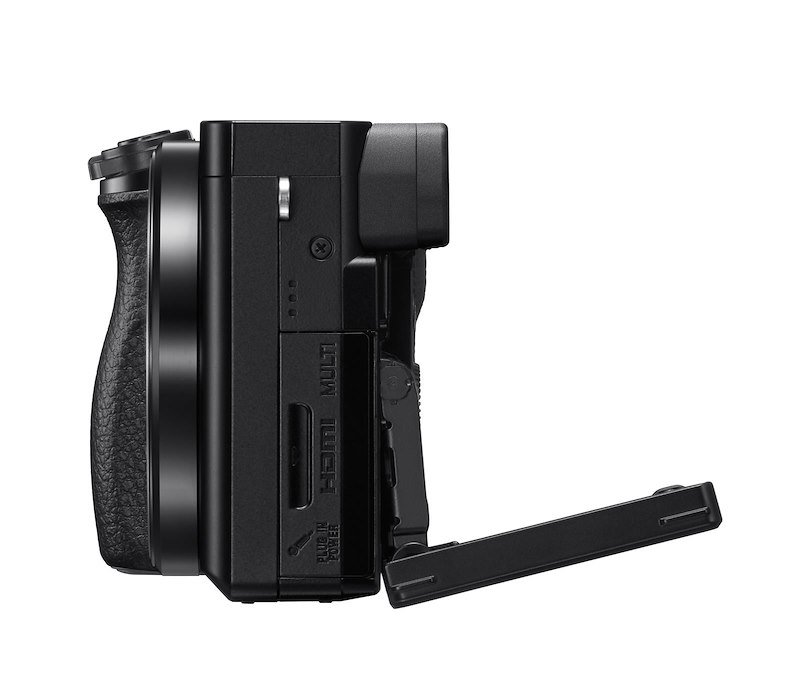 Sony Fotocamera mirrorless ALPHA 6100 + obiettivo Power Zoom 16-50 mm ILCE-6100AKB