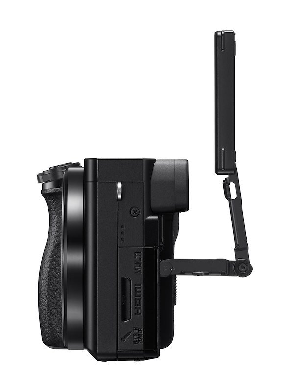 Sony Fotocamera mirrorless ALPHA 6100 + obiettivo Power Zoom 16-50 mm ILCE-6100AKB