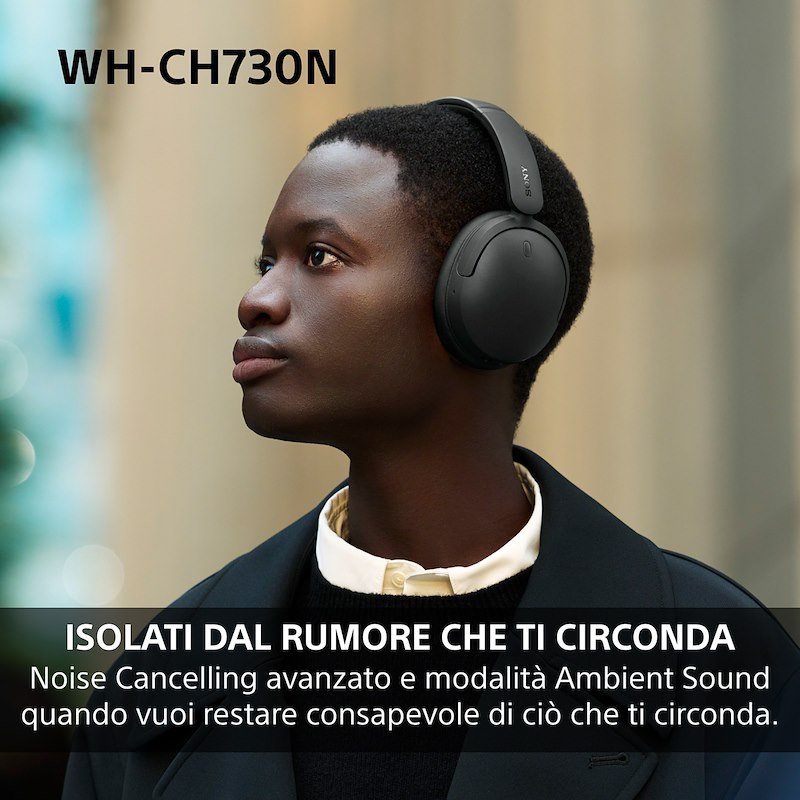 Sony Cuffie a padiglione chiuso Whch730nl.ce7 Blue