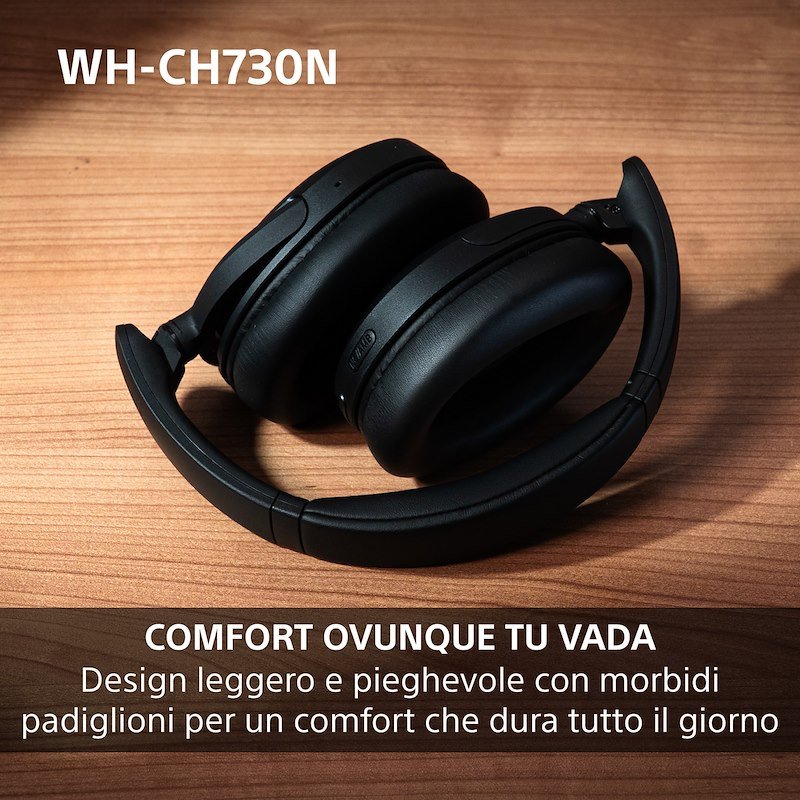 Sony Cuffie a padiglione chiuso Whch730nl.ce7 Blue