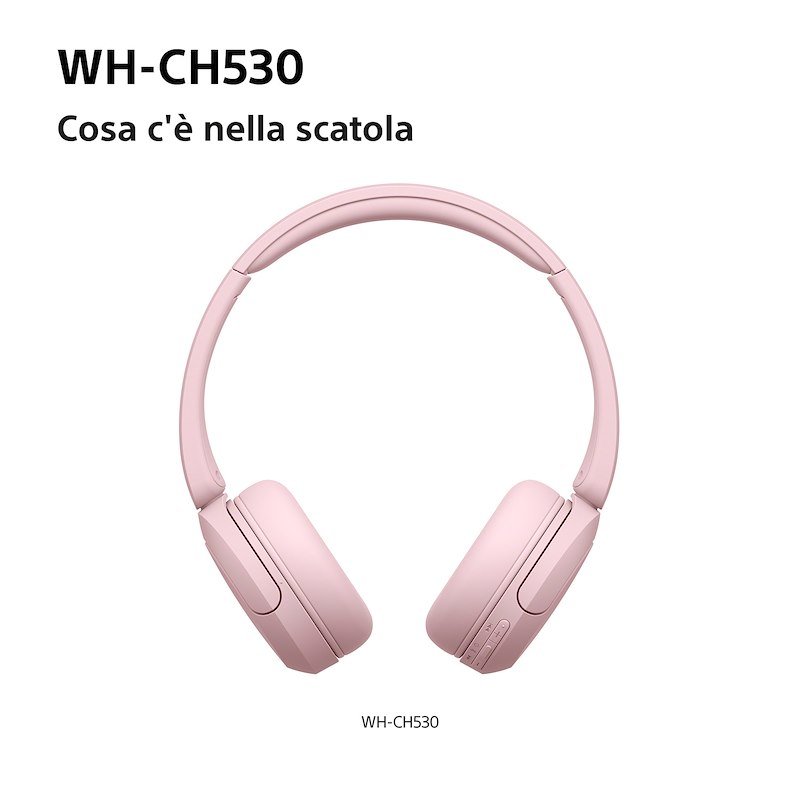 Sony Cuffie Bluetooth On-ear Whch530p.ce7 Pink