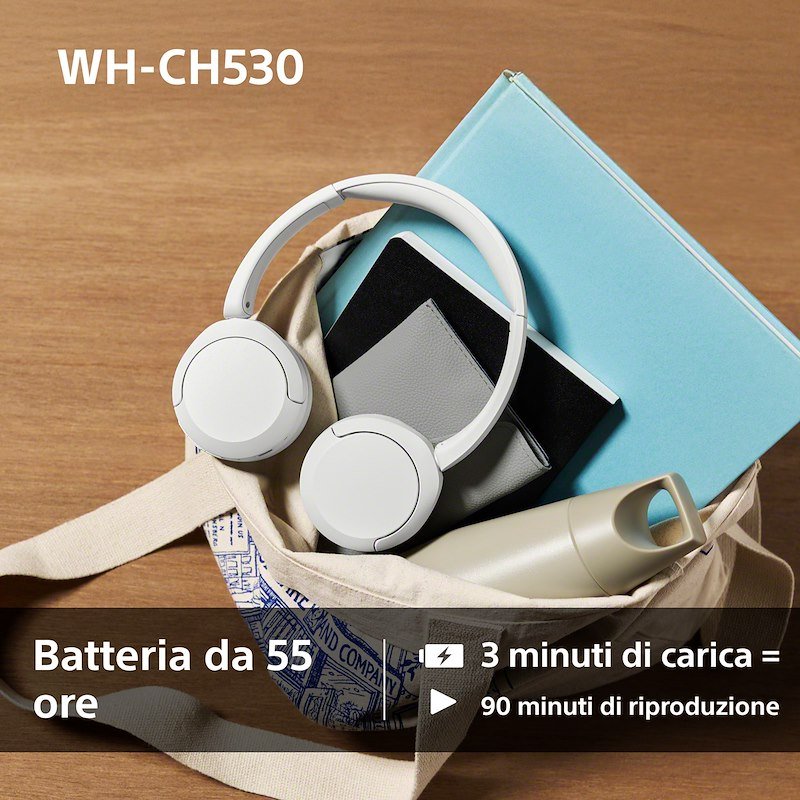Sony Cuffie Bluetooth On-ear Whch530p.ce7 Pink