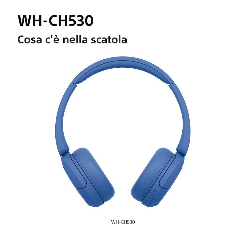 Sony Cuffie Bluetooth On-ear Whch530l.ce7 Cobalt