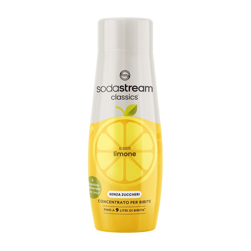 Sodastream Sciroppo Limone Zero Vitamin
