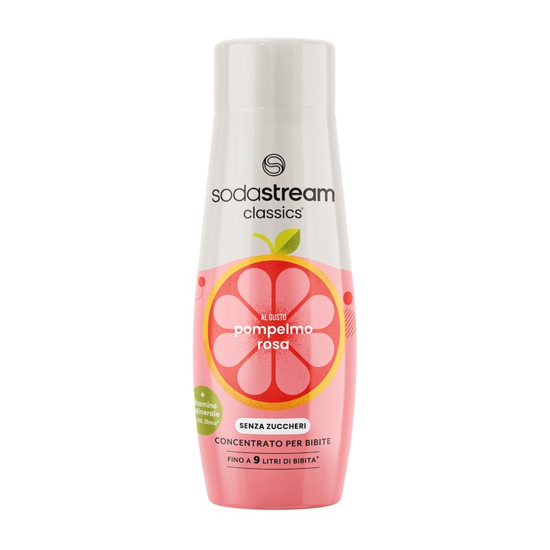 Sodastream Concentrato Pompelmo Rosa Vitamin