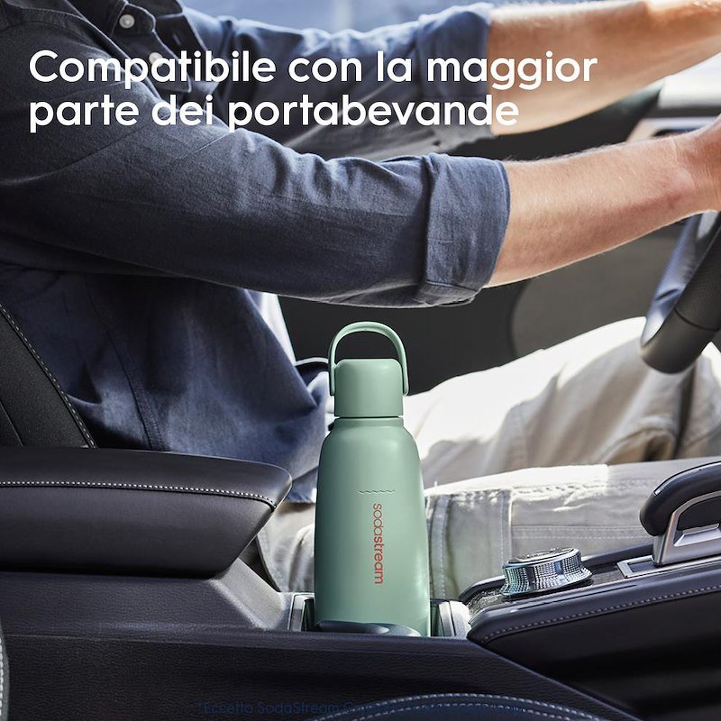 Sodastream Borraccia termica Fizz&go Verde Menta